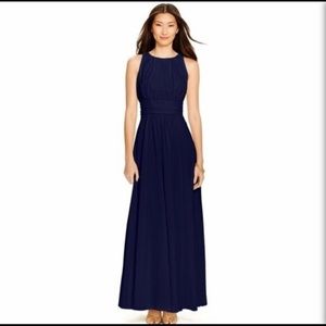 Lauren by Ralph Lauren Evening Navy Gown